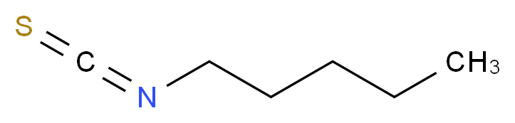 1-isothiocyanatopentane_分子结构_CAS_629-12-9