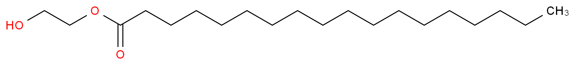 POLYETHYLENE GLYCOL MONOSTEARATE_分子结构_CAS_9004-99-3)