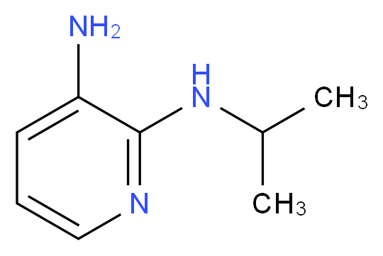 2-N-(propan-2-yl)pyridine-2,3-diamine_分子结构_CAS_24188-40-7