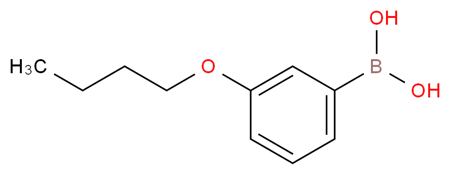 3-BUTOXYPHENYLBORONIC ACID_分子结构_CAS_352534-81-7)