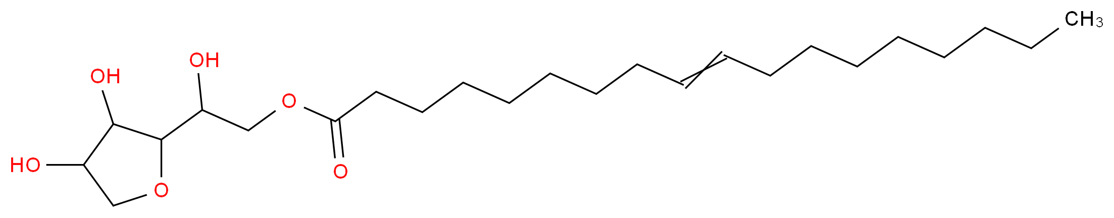 SORBITAN MONOOLEATE_分子结构_CAS_1338-43-8)