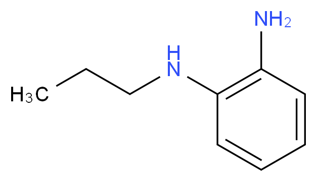 1-N-propylbenzene-1,2-diamine_分子结构_CAS_55899-42-8