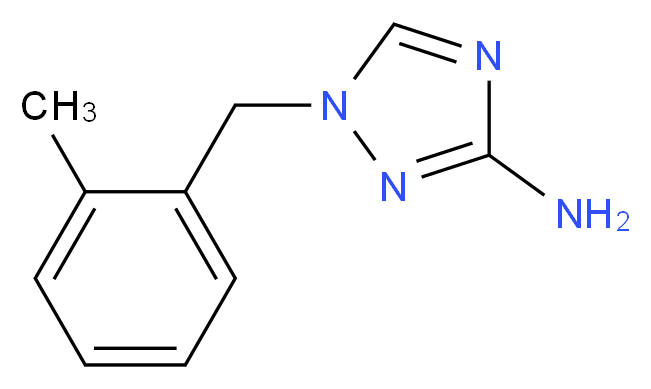 1-(2-Methylbenzyl)-1H-1,2,4-triazol-3-amine_分子结构_CAS_832740-49-5)