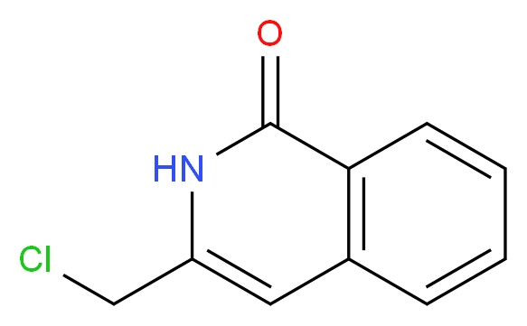 3-(chloromethyl)-1,2-dihydroisoquinolin-1-one_分子结构_CAS_)