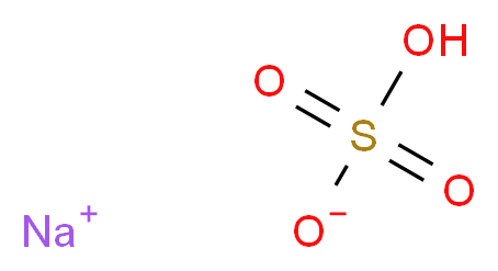 CAS_7681-38-1 molecular structure