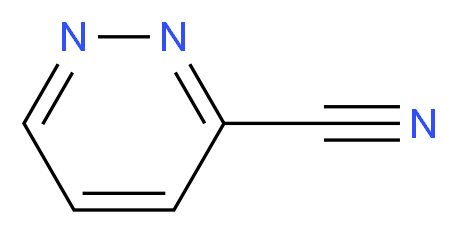 3-Cyanopyridazine_分子结构_CAS_53896-49-4)