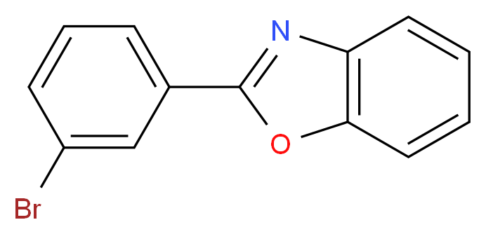 2-(3-bromophenyl)-1,3-benzoxazole_分子结构_CAS_99586-31-9)