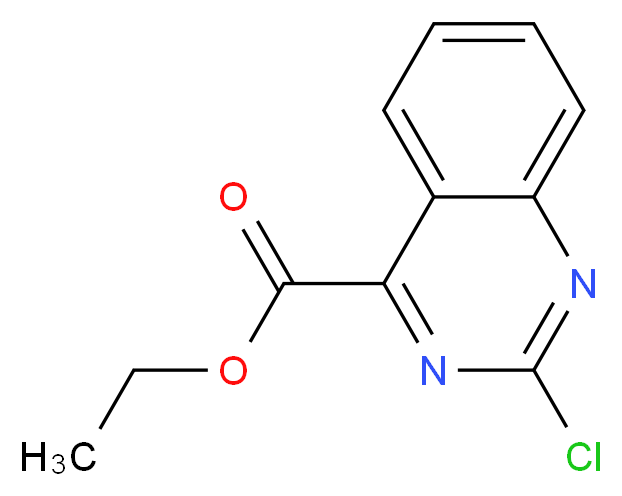 ethyl 2-chloroquinazoline-4-carboxylate_分子结构_CAS_1092352-52-7