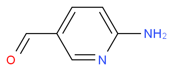6-aminopyridine-3-carbaldehyde_分子结构_CAS_69879-22-7