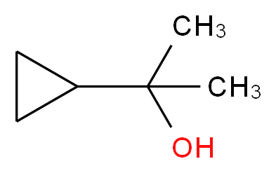 2-cyclopropylpropan-2-ol_分子结构_CAS_)