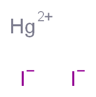 mercury(2+) ion diiodide_分子结构_CAS_7774-29-0