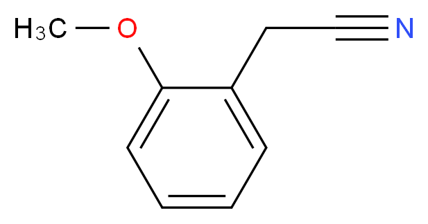 2-甲氧基苯基乙腈_分子结构_CAS_7035-03-2)