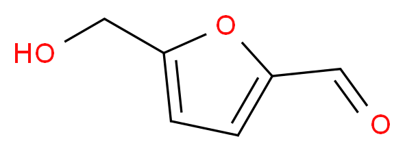 Hydroxymethylfurfural_分子结构_CAS_67-47-0)