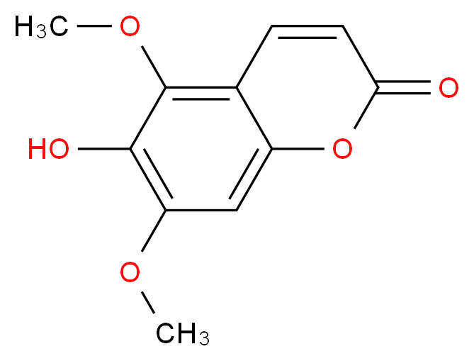 CAS_486-28-2 molecular structure