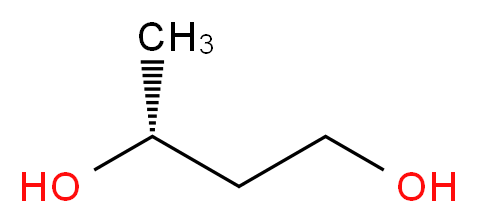 (3R)-butane-1,3-diol_分子结构_CAS_6290-03-5