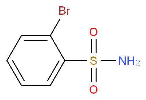 2-Bromobenzenesulfonamide_分子结构_CAS_92748-09-9)