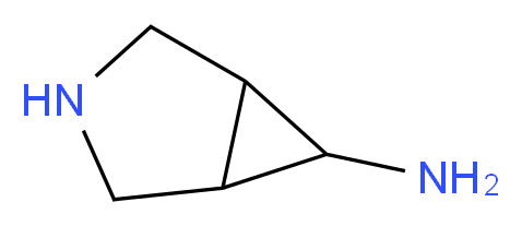 3-azabicyclo[3.1.0]hexan-6-amine_分子结构_CAS_208837-84-7