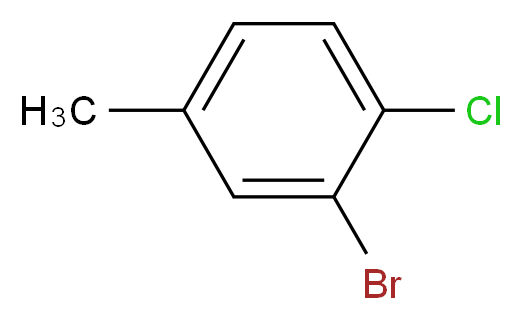 3-Bromo-4-chlorotoluene_分子结构_CAS_57310-39-1)