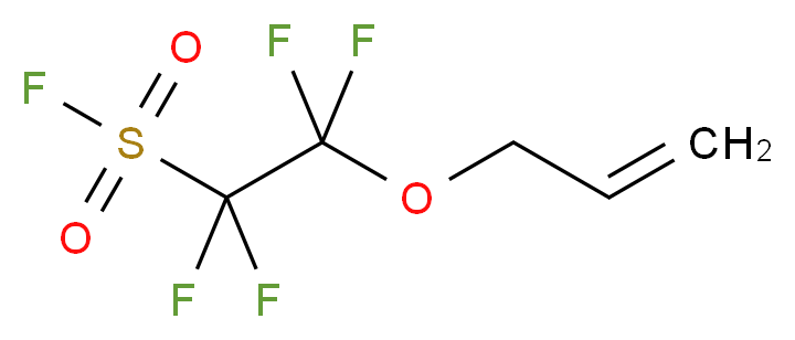 2-(Allyloxy)-1,1,2,2-tetrafluoroethanesulphonyl fluoride 97%_分子结构_CAS_73606-13-0)