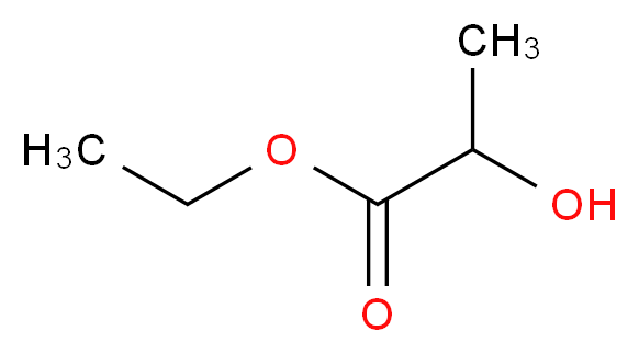 ETHYL LACTATE_分子结构_CAS_687-47-8)