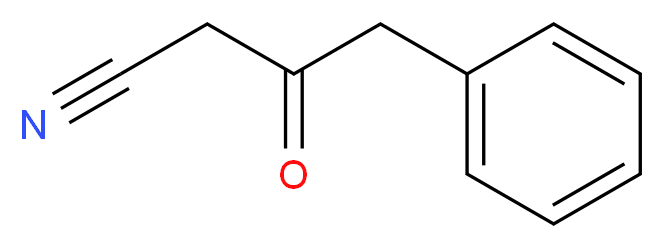 3-oxo-4-phenylbutanenitrile_分子结构_CAS_4468-48-8