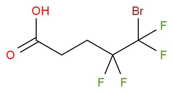 5-Bromo-4,4,5,5-tetrafluoropentanoic acid 97%_分子结构_CAS_234443-22-2)