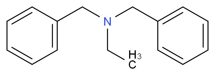 N,N-DIBENZYL ETHYL AMINE_分子结构_CAS_10479-25-1)