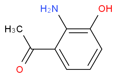 1-(2-Amino-3-hydroxyphenyl)ethanone_分子结构_CAS_4502-10-7)