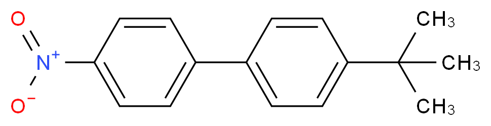 4-(tert-Butyl)-4'-nitro-1,1'-biphenyl_分子结构_CAS_279242-11-4)