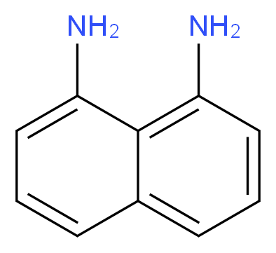 1,8-Diaminonaphthalene_分子结构_CAS_479-27-6)