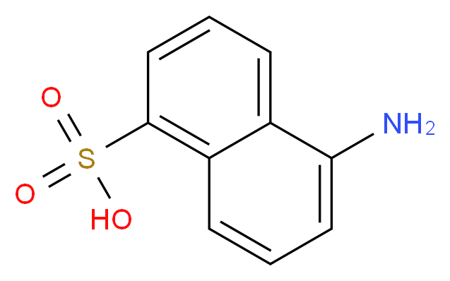 5-氨基萘-1-磺酸_分子结构_CAS_84-89-9)