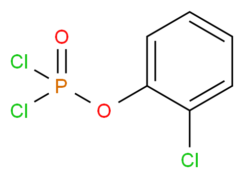 2-Chlorophenyl phosphorodichloridate_分子结构_CAS_15074-54-1)