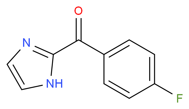 2-(4-fluorobenzoyl)-1H-imidazole_分子结构_CAS_915920-84-2