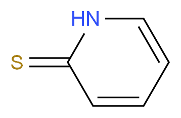 1,2-dihydropyridine-2-thione_分子结构_CAS_2637-34-5