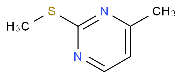 4-Methyl-2-(methylthio)pyrimidine_分子结构_CAS_14001-63-9)