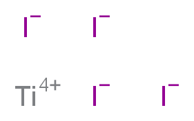 titanium(4+) ion tetraiodide_分子结构_CAS_7720-83-4