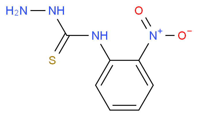 3-amino-1-(2-nitrophenyl)thiourea_分子结构_CAS_73305-12-1