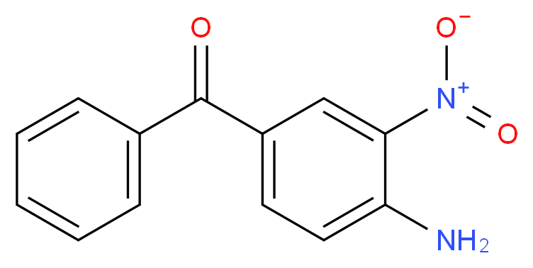 4-氨基-3-硝基苯并苯基酮_分子结构_CAS_31431-19-3)