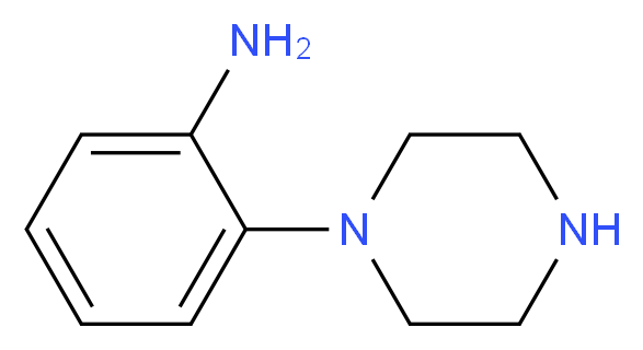 2-Piperazin-1-yl-phenylamine_分子结构_CAS_13339-02-1)