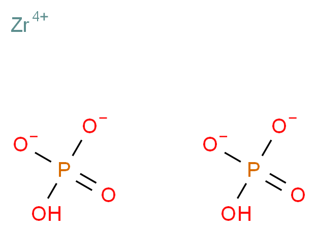 zirconium(4+) ion dihydrogen phosphate_分子结构_CAS_13772-29-7