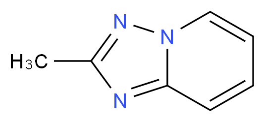 2-Methyl-[1,2,4]triazolo[1,5-a]pyridine_分子结构_CAS_768-19-4)