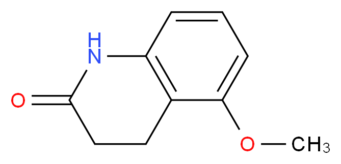 5-METHOXY-3,4-DIHYDRO-1H-QUINOLIN-2-ONE_分子结构_CAS_30557-06-3)