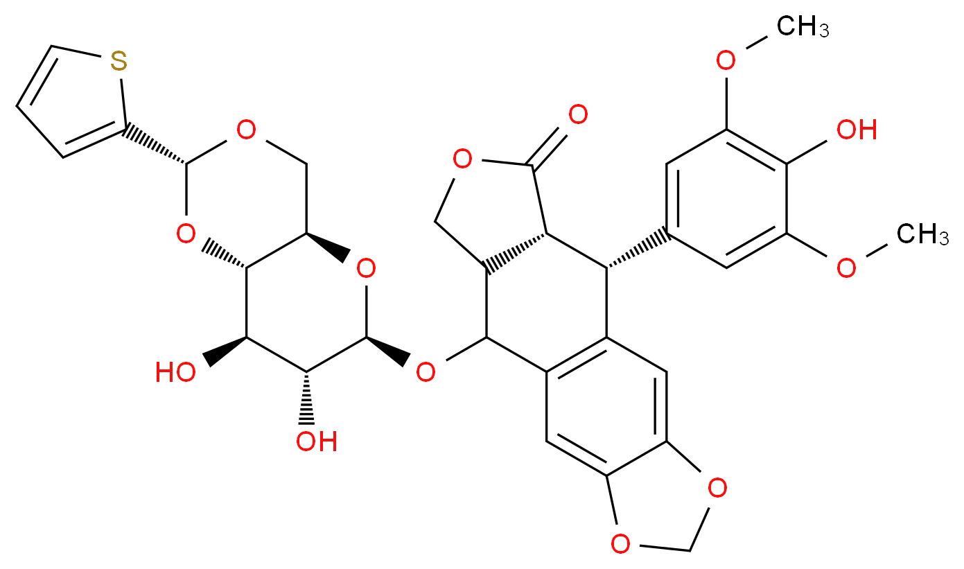Teniposide_分子结构_CAS_29767-20-2)