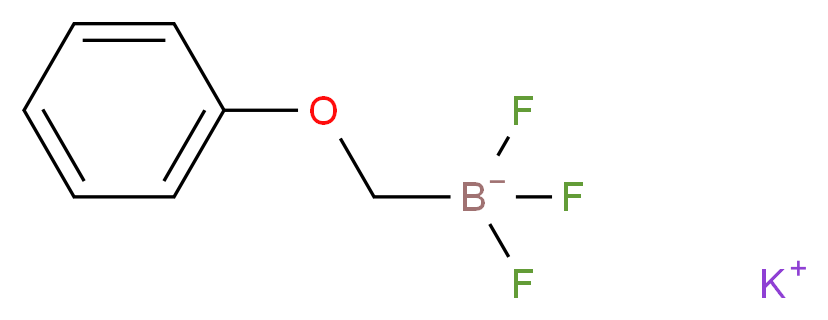 potassium trifluoro(phenoxymethyl)boranuide_分子结构_CAS_1027642-30-3