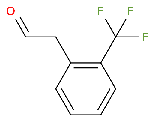 2-[2-(trifluoromethyl)phenyl]acetaldehyde_分子结构_CAS_21235-63-2