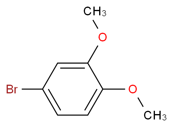 1-Bromo-3,4-dimethoxybenzene_分子结构_CAS_2859-78-1)