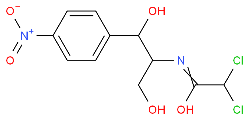 CAS_56-75-7 molecular structure