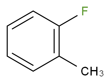 2-氟甲苯_分子结构_CAS_95-52-3)