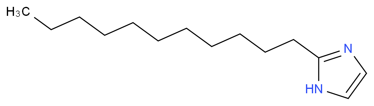 2-undecyl-1H-imidazole_分子结构_CAS_16731-68-3