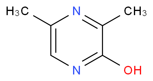 3,5-Dimethylpyrazin-2-ol_分子结构_CAS_60187-00-0)